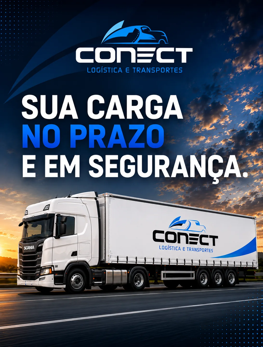 Caminhão Scania Conect Log